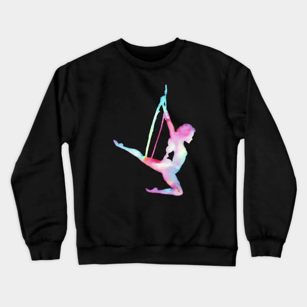 Rainbow Lyra Crewneck Sweatshirt by LaBellaCiambella